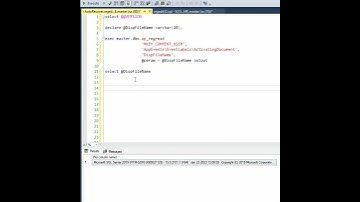SQL Server : Read Windows Registry using the extended Stored Procedure: xp_regread. #sqlShorts
