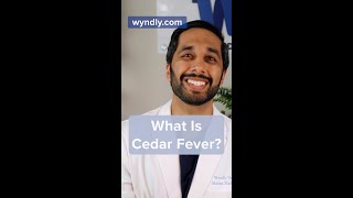 When Is CEDAR FEVER Allergy Season? #shorts