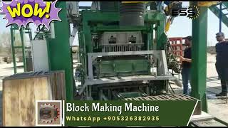 Paver block making machine in Turkey for sale