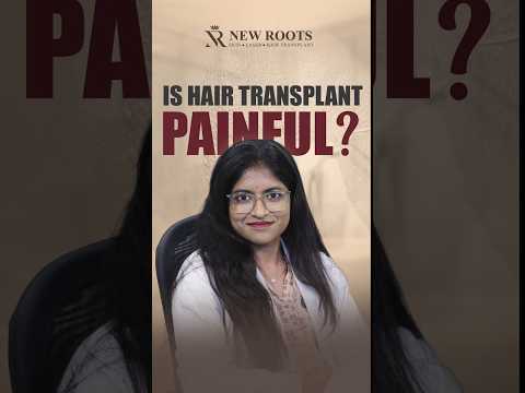 Does Hair Transplant Hurt? Real Answer 🤔 #hairtransplant #shorts #ytshorts