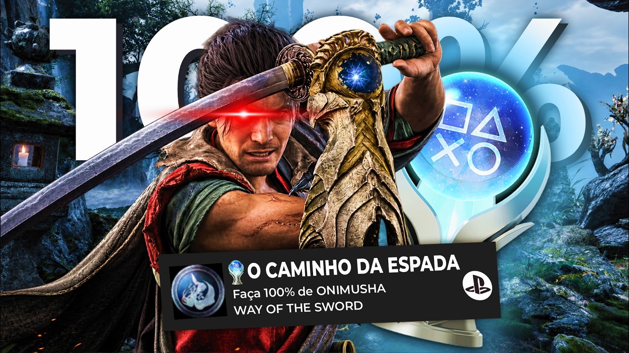 EU PLATINEI O “NOVO SEKIRO” E FOI UM PESADELO... (Onimusha: Way of the Sword)
