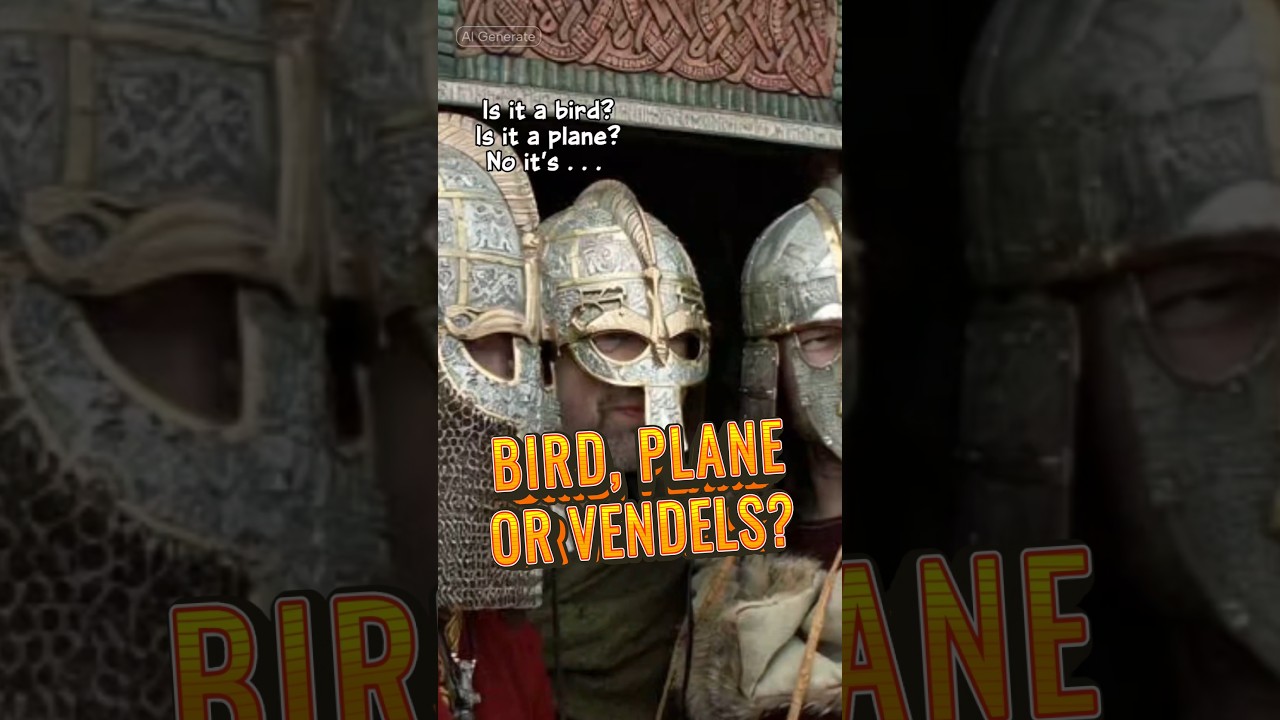 Is It a Bird? A Plane? No… It’s a Vendel Warrior?! 🤯🛡️