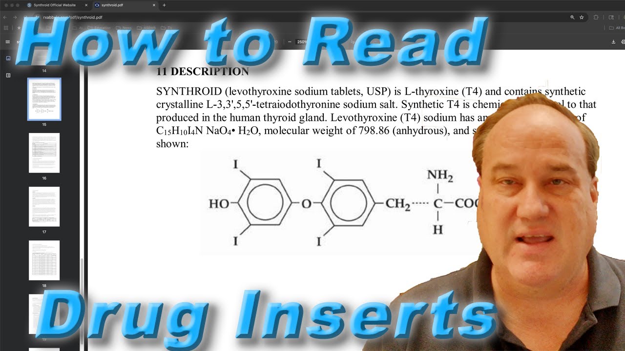 how-to-read-a-prescription-drug-insert-synthroid-as-a-health-sciences