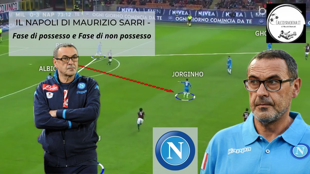 La fase di possesso e non possesso del Napoli di Maurizio Sarri 2015