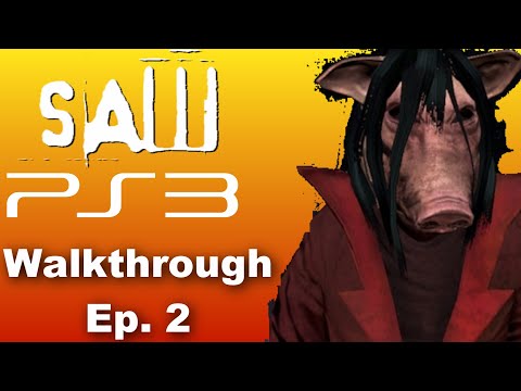 Jigsaw Lays Traps With Pighead For Detective DustyTapp (Saw PS3 Walkthrough Gameplay) Ep. 2