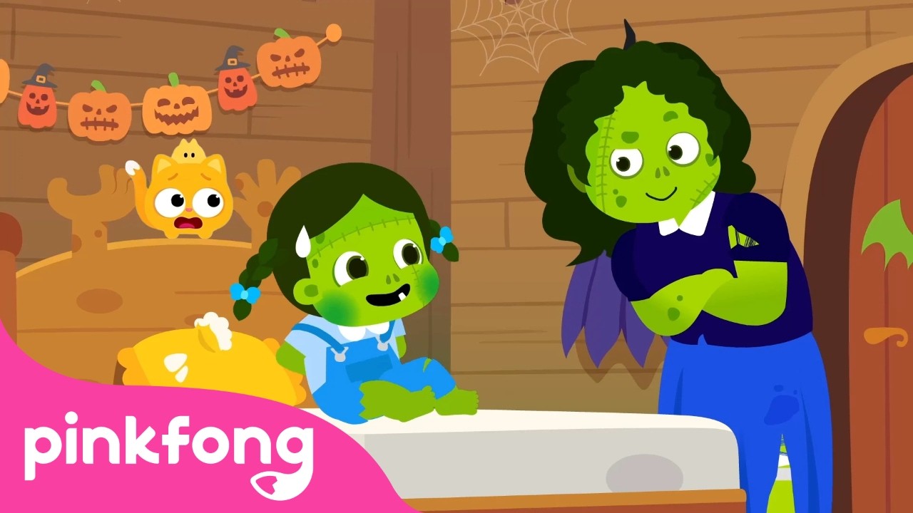 🧟 Johny Johny, Yes Monster | Yes Papa Song | Pinkfong Halloween
