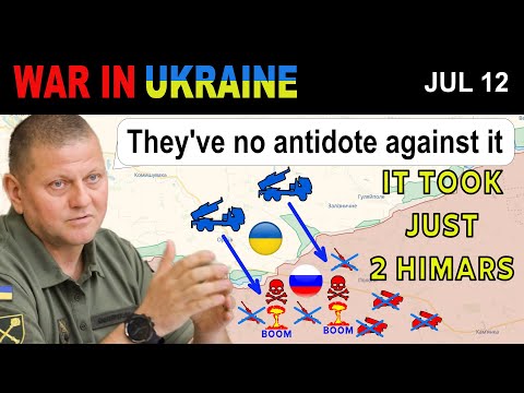 12 Jul: FOOTAGE: Ukrainians WREAK HAVOC ON THE RUSSIAN DEFENSES | War in Ukraine Explained