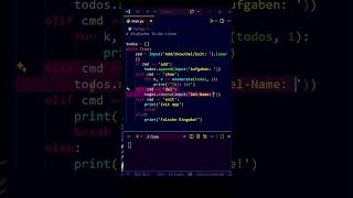 😎 Baue eine To-Do Liste in Python #shorts #python #coding #programming