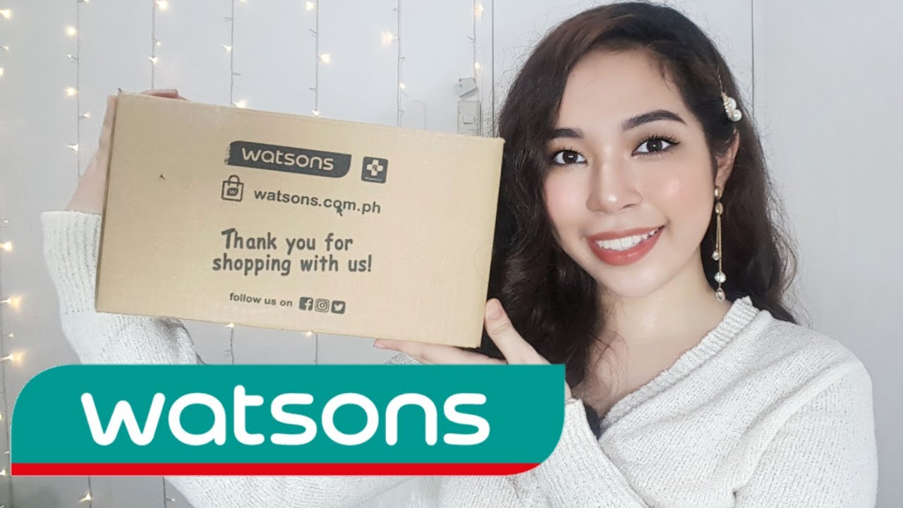 Online Watsons Haul | How to order from Watsons Online | Philippines