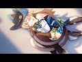 kirara eats her own tail