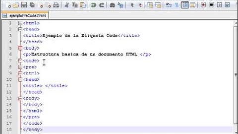 Curso de HTML PHP: Unidad 1: Uso de etiqueta code