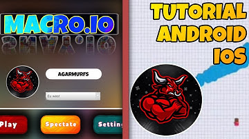 *NEW* AGARIO MACRO TUTORIAL IOS + ANDROID - NO JAILBREAK (2022) كيف تسوي ماكرو اقاريو #Agario