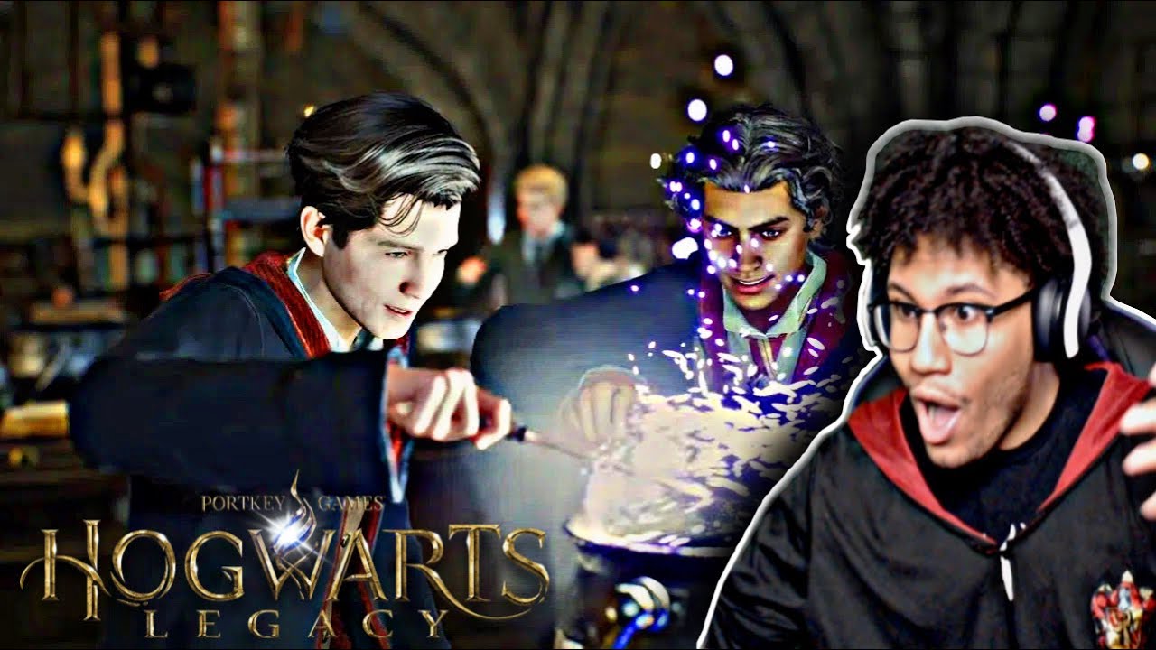 Harry Potter SUPERFAN Reacts to Hogwarts legacy!!