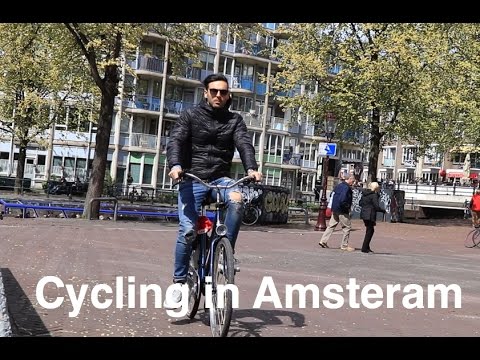 Cycling in Amsterdam