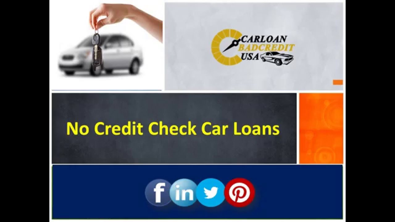 No Credit Check Car Loans Guaranteed Approval