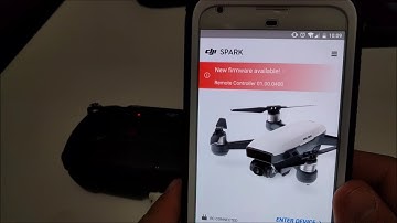 DJI Spark - Remote Control Firmware Update
