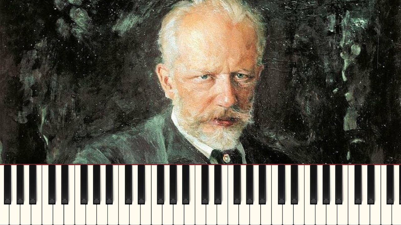 Tchaikovsky Piano Concerto No. 1 - 2nd Movement Theme - Piano Solo ...