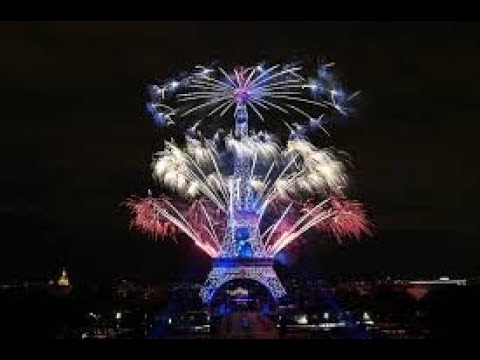 JULY 14 2020 FIREWORKS DISPLAY in CELEBRATION of FRANCE INDEPENDENCE