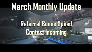 March 24 Monthly Report Update And surprise Referral Giveaway!