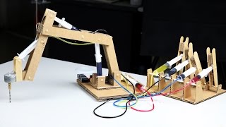 How to Make Hydraulic Powered Robotic Drill