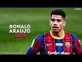 Ronald arajo 2021  the beast for barca  skills  tackles 