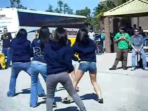 Epsilon Chapter of Delta Phi Lambda performing at Yard Show Spring 2009