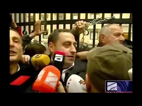 გიორგი ვაშაძე: გასაღები ვის? - გასაღები ხალხს! - ბოქლომის დადება კანცელარიაზე