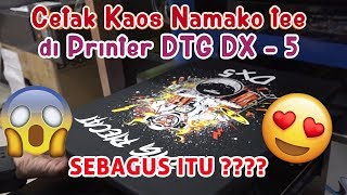 Tutorial Cara Sablon Kaos Satuan Mudah Menggunakan Mesin Printer DTG