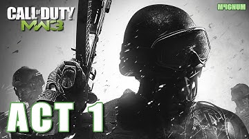 COD MW3 - ACT 1 - Walkthrough No Commentary Gameplay PC 2K