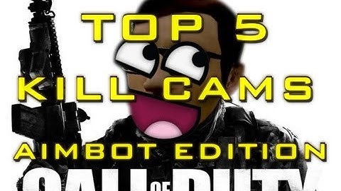 MW3: Top 5 Killcams - Aimbot Edition By ONLYUSEmyBEARD (MW3 Gameplay/Commentary)