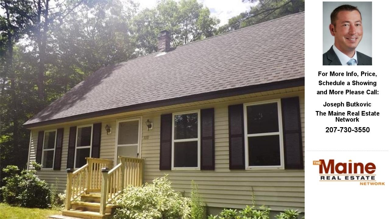 100 Victoria LN, Waterboro, ME Presented by Joseph Butkovic.