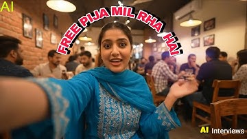 Al Interview in Bazar - Google Veo 3 Made Vlog Day 4