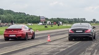 BMW M6 Hamann VS Mercedes CLS 63 AMG! BMW M6 Hamann VS Mercedes CLS 63 AMG!