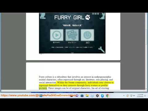 Steam furry girl? furry girl puzzle steam​?