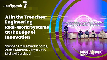 AI in the Trenches: Engineering Real-World Systems  - Stephen, Mark, Vanya, Michael, Archie