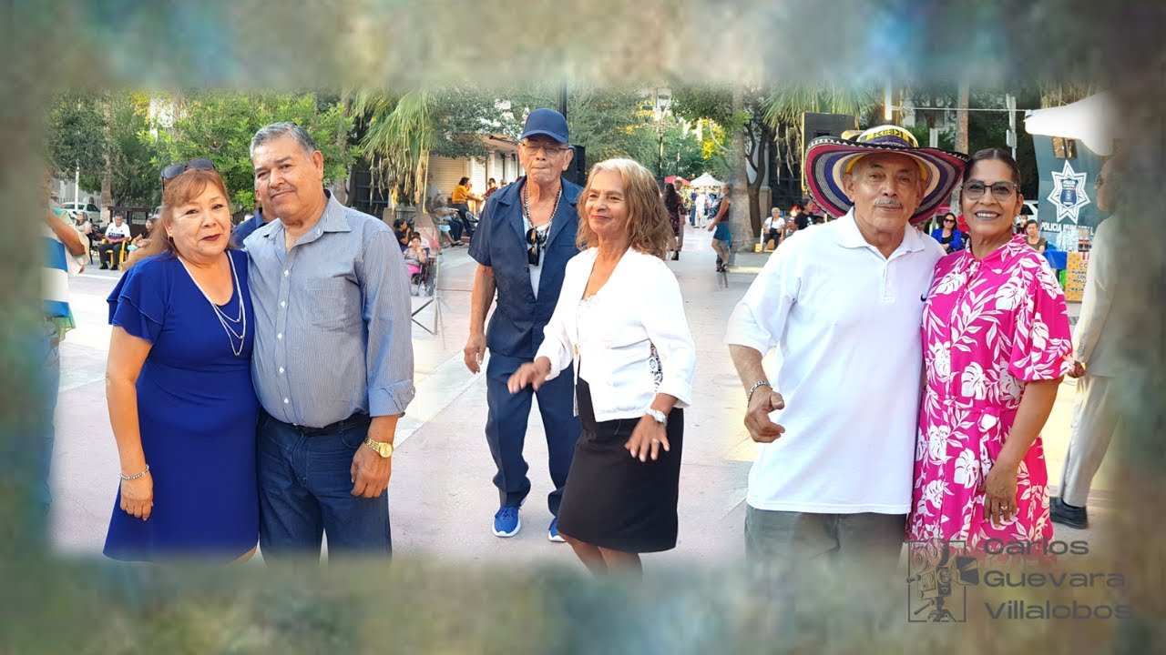 Tradicional Baile de los Sábados en la Plaza de Armas de la Ciudad de Torreón Coahuila México