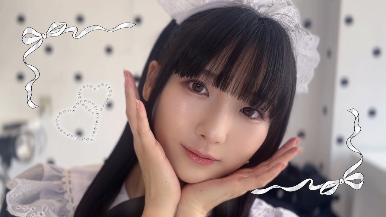 双木さんにメイクしてもらったよ𝜗𝜚