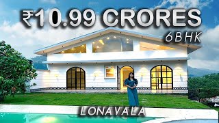 Touring a 6BHK CLASSIC Villa in Lonavala, India