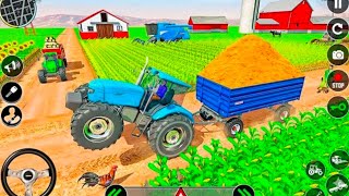 Modern Tractor Farming Driving Simulator 3D - New Tractor Games - Android  Gameplay screenshot 1