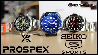 SEIKO Prospex and SEIKO 5 Sports | Best Sport Watch Under 500€ - YouTube