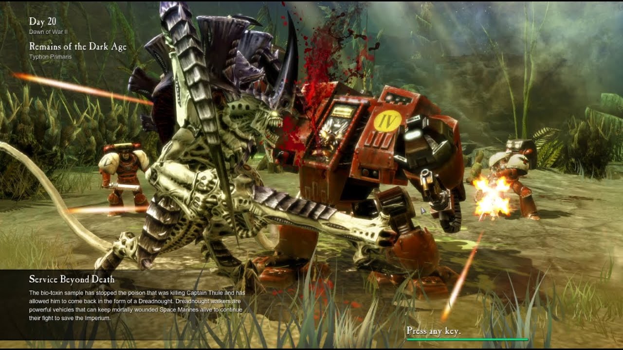 Warhammer 40K Dawn of War 2 Campaign gameplay 25 Remains