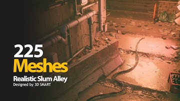 Ue5: Realistic Slum Alley Showcase