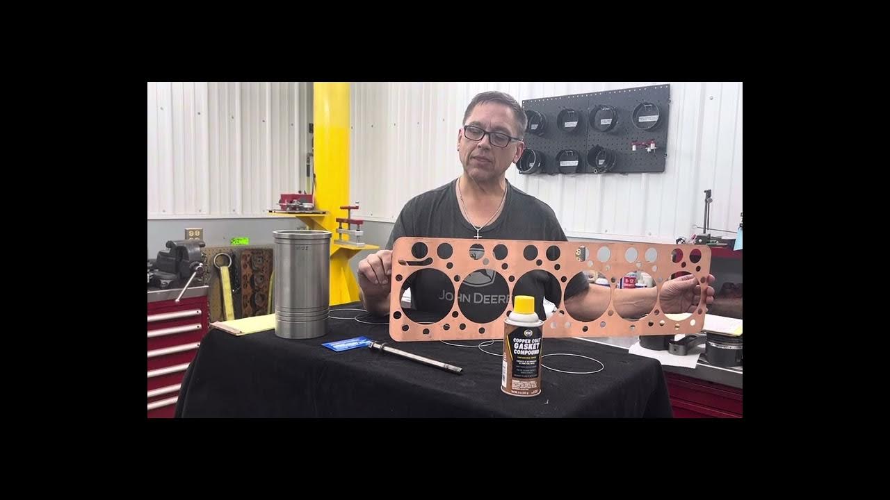 Copper head gasket installation youtube
