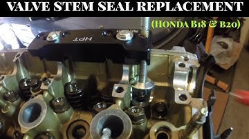 How To Replace Valve Seals on Honda Acura B18/B20 Civic Integra