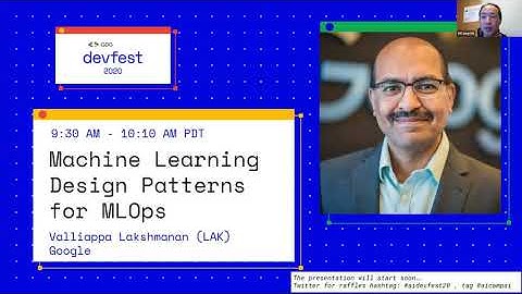 AIDevFest20: Machine Learning Design Patterns for MLOps