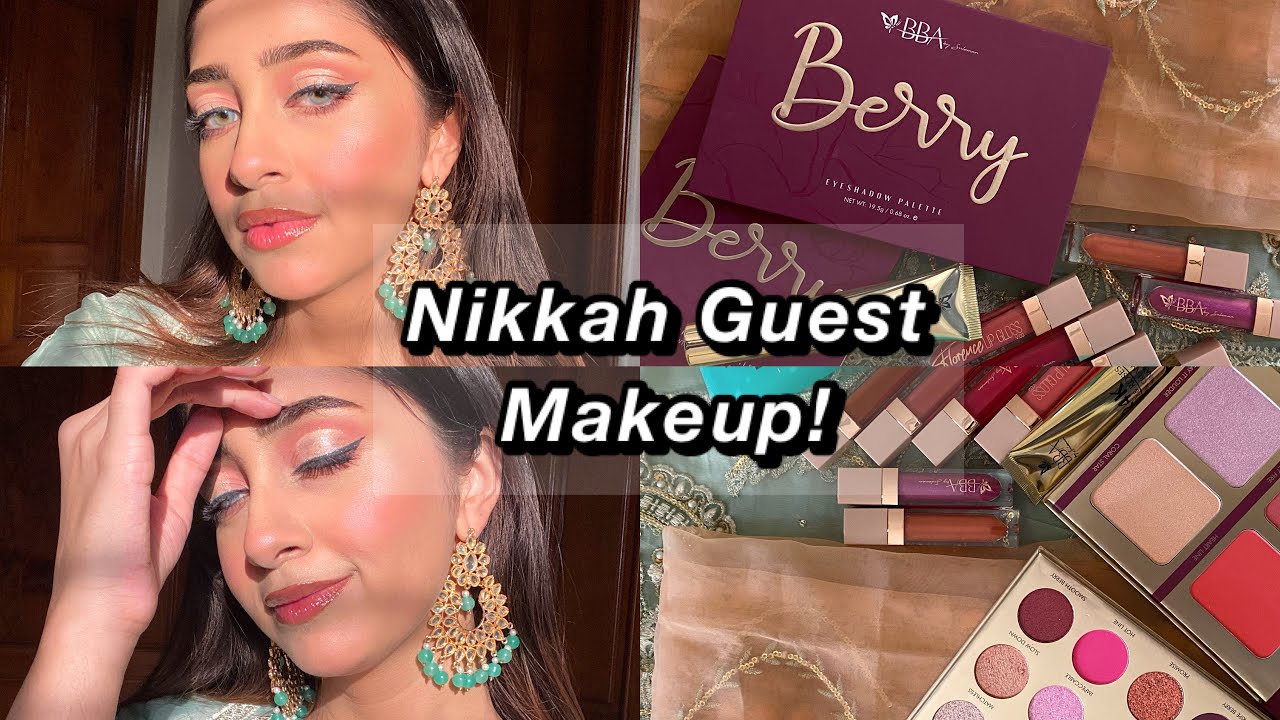 Nikkah Guest Makeup Look! 💓 | BBA Berry Collection Review