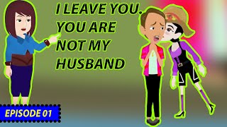 Cheater husband / Episode 01 /Animated English Short Stories /Learn English with practice