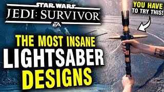 Jedi Survivor - 8 INSANE Looking Lightsaber Designs You Have To Try!