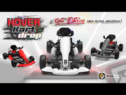   Hover Kart DROP PRO O Kart Elétrico Compatível Com Todos Os Hoverboards