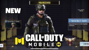*NEW* FREE SPECIAL OPS 2 - COPILOT SKIN UNLOCKING ON COD MOBILE!!! - Milton37LiveGaming